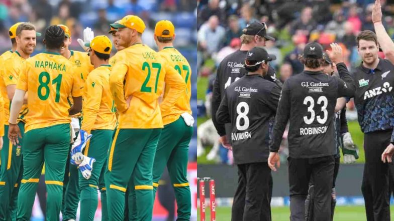 New Zealand vs South Africa, 2nd T20I Match Seddon Park Pitch Report: हैमिल्टन में खेले जाने वाले दूसरे टी20 मुकाबले में बल्लेबाजों का चलेगा बल्ला या गेंदबाज मचाएंगे कहर? मैच से पहले जानें सेडॉन पार्क की पिच रिपोर्ट