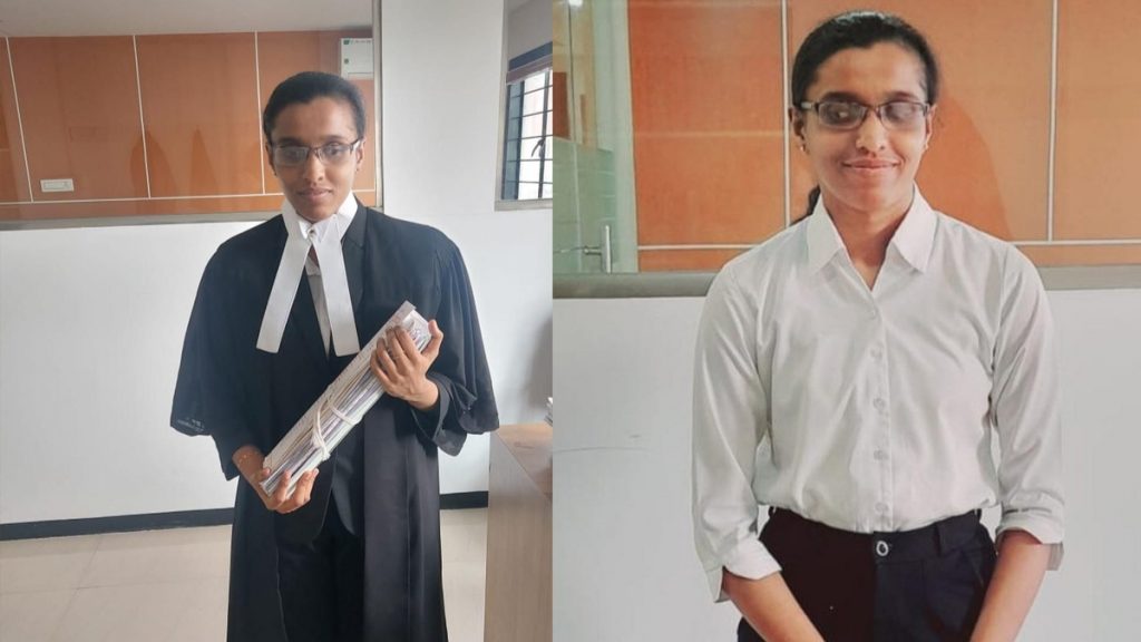 केरल की 24 वर्षीय वकील थान्या सी नाथन (Thanya C. Nathan) जल्द ही इतिहास रचने जा रही हैं, वह केरल की पहली दृष्टिहीन (Visually Impaired) जज बनने वाली हैं
