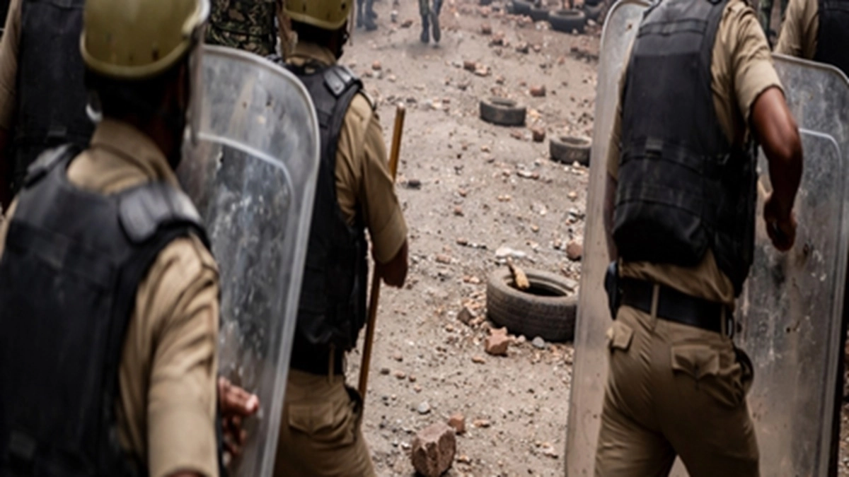 Murshidabad Violence: राम नवमी जुलूस पर बवाल, मुर्शिदाबाद के जंगीपुर में हिंसा के बाद 30 गिरफ्तार, CAPF की तैनाती से काबू में हालात Murshidabad Violence: राम नवमी जुलूस पर बवाल, मुर्शिदाबाद के जंगीपुर में हिंसा के बाद 30 गिरफ्तार, CAPF की तैनाती से काबू में हालात