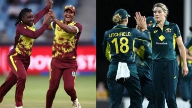 West Indies Women vs Australia Women, 1st T20I Match Date And Time: कब और कितने बजे से खेला जाएगा वेस्टइंडीज बनाम ऑस्ट्रेलिया पहला टी20 मुकाबला? इस स्टेडियम में भिड़ेंगी दोनों टीमें, यहां जानें वेन्यू समेत मैच से जुड़ी सभी जानकारी