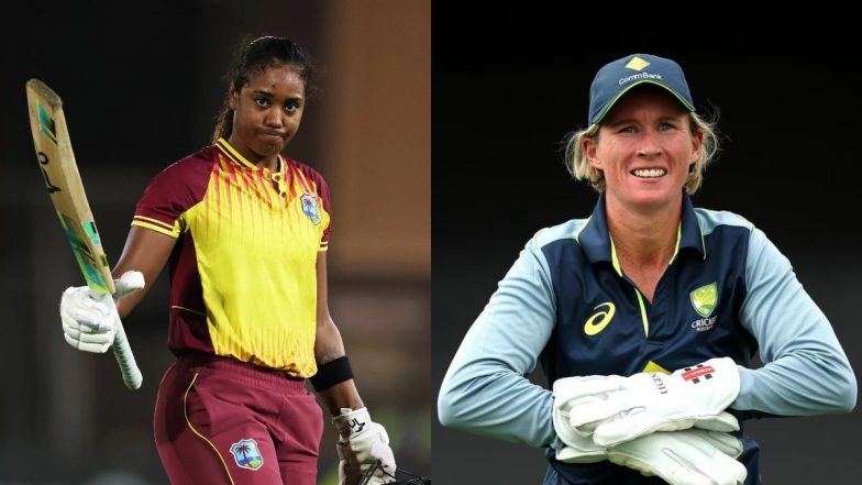 West Indies Women vs Australia Women, 3rd T20I Match Live Score Update: किंग्सटाउन में वेस्टइंडीज महिला बनाम ऑस्ट्रेलिया महिला के बीच खेला जा रहा हैं तीसरा टी20 मुकाबला, यहां देखें मैच का लाइव स्कोर अपडेट