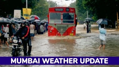 Mumbai Weather Update: मुंबई में अगले 3 घंटों में तेज हवाओं के साथ बारिश का अनुमान, IMD ने 'येलो अलर्ट' जारी कर किया सचेत