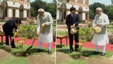 PM मोदी और राष्ट्रपति ली जे-म्युंग ने हैदराबाद हाउस में की बैठक, पौधारोपण कर दिया पर्यावरण और मित्रता का संदेश; VIDEO वायरल