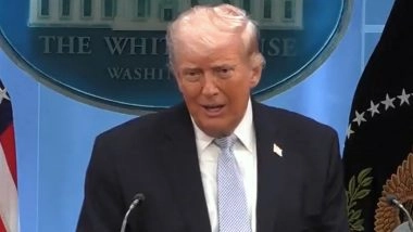 Trump Refuses Apology to Pope Leo XIV: डोनाल्ड ट्रंप को लेकर बढ़ सकता है विरोध, पोप लियो XIV पर टिप्पणी मामले में माफी मांगने से इनकार; VIDEO