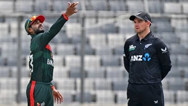 BAN vs NZ, 3rd ODI 2026 Live Score Update: चटगांव में बांग्लादेश बनाम न्यूजीलैंड के बीच खेला जा रहा रोमांचक मुकाबला, यहां देखें मैच का लाइव स्कोर अपडेट