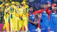 CSK vs DC, IPL 2026 18th Match Date And Time: कब और कितने बजे से खेला जाएगा चेन्नई सुपर किंग्स बनाम दिल्ली कैपिटल्स के बीच रोमांचक मुकाबला? इस स्टेडियम में भिड़ेंगी दोनों टीमें, यहां जानें वेन्यू समेत मैच से जुड़ी सभी जानकारी CSK vs DC, IPL 2026 18th Match Date And Time: कब और कितने बजे से खेला जाएगा चेन्नई सुपर किंग्स बनाम दिल्ली कैपिटल्स के बीच रोमांचक मुकाबला? इस स्टेडियम में भिड़ेंगी दोनों टीमें, यहां जानें वेन्यू समेत मैच से जुड़ी सभी जानकारी