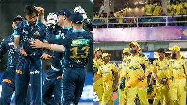 CSK vs GT, IPL 2026 37th Match Preview: एमए चिदंबरम स्टेडियम में आज चेन्नई सुपरकिंग्स बनाम गुजरात टाइटंस के बीच होगा रोमांचक मुकाबला, मैच से पहले जानें हेड टू हेड, पिच रिपोर्ट समेत सारे डिटेल्स