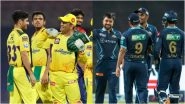 CSK vs GT, IPL 2026 37th Match Date And Time: कब और कितने बजे से खेला जाएगा चेन्नई सुपर किंग्स बनाम गुजरात टाइटंस के बीच रोमांचक मुकाबला. इस स्टेडियम में भिड़ेंगी दोनों टीमें, यहां जानें वेन्यू समेत मैच से जुड़ी सभी जानकारी