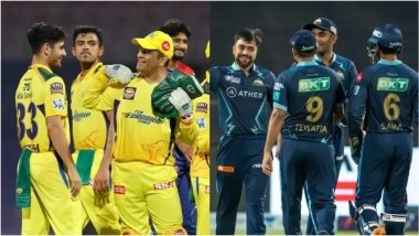 CSK vs GT, IPL 2026 37th Match Date And Time: कब और कितने बजे से खेला जाएगा चेन्नई सुपर किंग्स बनाम गुजरात टाइटंस के बीच रोमांचक मुकाबला. इस स्टेडियम में भिड़ेंगी दोनों टीमें, यहां जानें वेन्यू समेत मैच से जुड़ी सभी जानकारी