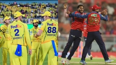 CSK vs PBKS, IPL 2026 7th Match Stats And Preview: दूसरे मुकाबले में पंजाब किंग्स को हराकर जीत का स्वाद चखना चाहेगी चेन्नई सुपर किंग्स, मैच से पहले जानें स्टैट्स एंड प्रीव्यू