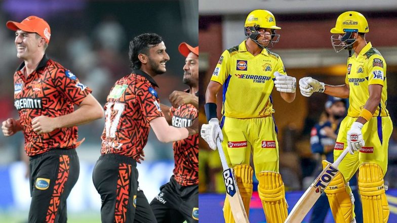 CSK vs SRH, IPL 2026 63rd Match Live Score Update: एमए चिदंबरम स्टेडियम में चेन्नई सुपरकिंग्स बनाम सनराइजर्स हैदराबाद के बीच खेला जा रहा हैं रोमांचक मुकाबला, यहां देखें मैच का लाइव स्कोर अपडेट