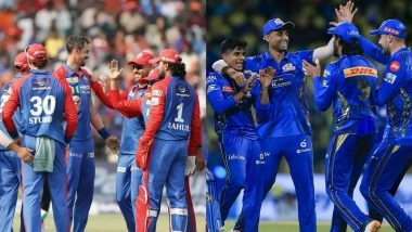 DC vs MI, IPL 2026 8th Match Stats And Preview: अरुण जेटली स्टेडियम में मुंबई इंडियंस को हराकर अपनी विजयी रथ जारी रखना चाहेगी दिल्ली कैपिटल्स, मैच से पहले जानें स्टैट्स एंड प्रीव्यू