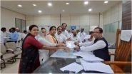 Sunetra Pawar Files Nomination By-Election: सुनेत्रा पवार ने बारामती उपचुनाव के लिए दाखिल किया नामांकन, अजित पवार के निधन के बाद खाली हुई है सीट; VIDEO