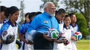 PM Modi Plays Football: सिक्किम के गंगटोक में पीएम मोदी ने युवाओं के साथ खेला फुटबॉल, VIDEO सोशल मीडिया पर वायरल