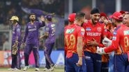 KKR vs PBKS, IPL 2026 12th Match Date And Time: कब और कितने बजे से खेला जाएगा कोलकाता नाइट राइडर्स बनाम पंजाब किंग्स मुकाबला? इस स्टेडियम में भिड़ेंगी दोनों टीमें, यहां जानें वेन्यू समेत मैच से जुड़ी सभी जानकारी