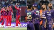 LSG vs KKR, IPL 2026 38th Match Winner Prediction: इकाना स्टेडियम में आज लखनऊ सुपर जायंट्स और कोलकाता नाइट राइडर्स के बीच खेला जाएगा रोमांचक मुकाबला, मैच से पहले जानें कौनसी टीम मार सकती हैं बाजी
