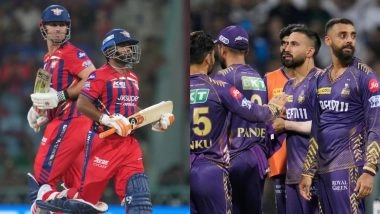 LSG vs KKR, IPL 2026 38th Match Date And Time: कब और कितने बजे से खेला जाएगा लखनऊ सुपर जायंट्स बनाम कोलकाता नाइट राइडर्स के बीच रोमांचक मुकाबला. इस स्टेडियम में भिड़ेंगी दोनों टीमें, यहां जानें वेन्यू समेत मैच से जुड़ी सभी जानकारी