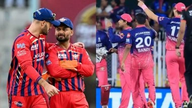 Satta Bazar Mein Aaj Kaunsi Team Favourite? इकाना स्टेडियम में लखनऊ सुपर जायंट्स बनाम राजस्थान रॉयल्स के बीच रोमांचक मुकाबले को लेकर सट्टा बाजार का माहौल गर्म, मैच के दिन ये टीम बनी फेवरेट