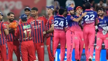 LSG vs RR, IPL 2026 32nd Match Stats And Preview: टूर्नामेंट के 32वें मुकाबले में राजस्थान रॉयल्स को हराकर तीसरी जीत दर्ज करना चाहेगी लखनऊ सुपर जायंट्स, मैच से पहले जानें स्टैट्स एंड प्रीव्यू