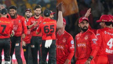 LHQ vs ISU, PSL 2026 16th Match Live Score Update: लाहौर कलंदर्स बनाम इस्लामाबाद यूनाइटेड के बीच नेशनल स्टेडियम में खेला जा रहा है रोमांचक मुकाबला, यहां देखें मैच का लाइव स्कोर अपडेट