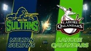 LHQ vs MS, PSL 2026 11th Match Live Streaming In India: लाहौर कलंदर्स बनाम मुल्तान सुल्तांस के बीच आज खेला जाएगा रोमांचक मुकाबला, यहां जानें कब, कहां और कैसे उठाएं मैच का लुफ्त