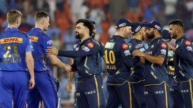 GT vs MI, IPL 2026 30th Match Preview: नरेंद्र मोदी स्टेडियम में आज गुजरात टाइटंस बनाम मुंबई इंडियंस के बीच होगा रोमांचक मुकाबला, मैच से पहले जानें हेड टू हेड, पिच रिपोर्ट समेत सारे डिटेल्स