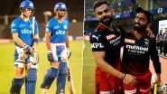 MI vs RCB Stats In IPL: आईपीएल इतिहास में एक दूसरे के खिलाफ कुछ ऐसा रहा हैं मुंबई इंडियंस बनाम रॉयल चैलेंजर्स बेंगलुरु का प्रदर्शन, यहां देखें दोनों टीमों के आंकड़ें