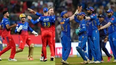 MI vs RCB, IPL 2026 20th Match Winner Prediction: वानखेड़े स्टेडियम में रॉयल चैलेंजर्स बेंगलुरु को हराकर वापसी करना चाहेगी मुंबई इंडियंस, मैच से पहले जानें कौनसी टीम मार सकती है बाजी
