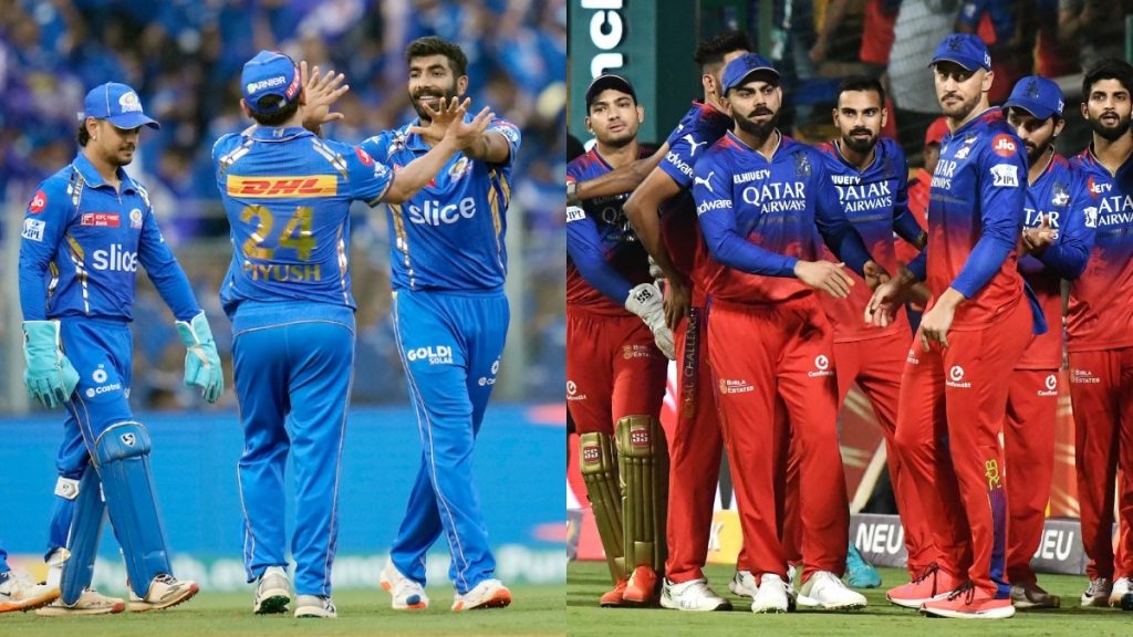 रॉयल चैलेंजर्स बेंगलुरु क्रिकेट टीम बनाम मुंबई इंडियंस क्रिकेट टीम के इस मुकाबले का स्कोरकार्ड आप हमारे वेबसाइट पर भी देख सकते हैं