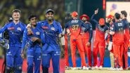 MI vs RCB, IPL 2026 20th Match Preview: वानखेड़े स्टेडियम में आज मुंबई इंडियंस बनाम रॉयल चैलेंजर्स बेंगलुरु के बीच होगा रोमांचक मुकाबला, मैच से पहले जानें हेड टू हेड, पिच रिपोर्ट समेत सारे डिटेल्स MI vs RCB, IPL 2026 20th Match Preview: वानखेड़े स्टेडियम में आज मुंबई इंडियंस बनाम रॉयल चैलेंजर्स बेंगलुरु के बीच होगा रोमांचक मुकाबला, मैच से पहले जानें हेड टू हेड, पिच रिपोर्ट समेत सारे डिटेल्स