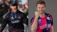 NAM vs SCO, 3rd T20I Match Live Streaming In India: नामीबिया क्रिकेट ग्राउंड में नामीबिया बनाम स्कॉटलैंड के बीच आज खेला जाएगा तीसरा टी20, यहां जानें भारत में कब, कहां और कैसे उठाएं लाइव मैच का लुफ्त