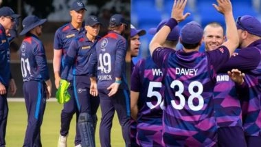 NAM vs SCO, 3rd T20I Match Pitch Report And Weather Update: नामीबिया क्रिकेट ग्राउंड में नामीबिया बनाम स्कॉटलैंड मुकाबले में गेंदबाज दिखाएंगे दम या बल्लेबाज करेंगे रन की बारिश? यहां जानें पिच और मौसम का हाल