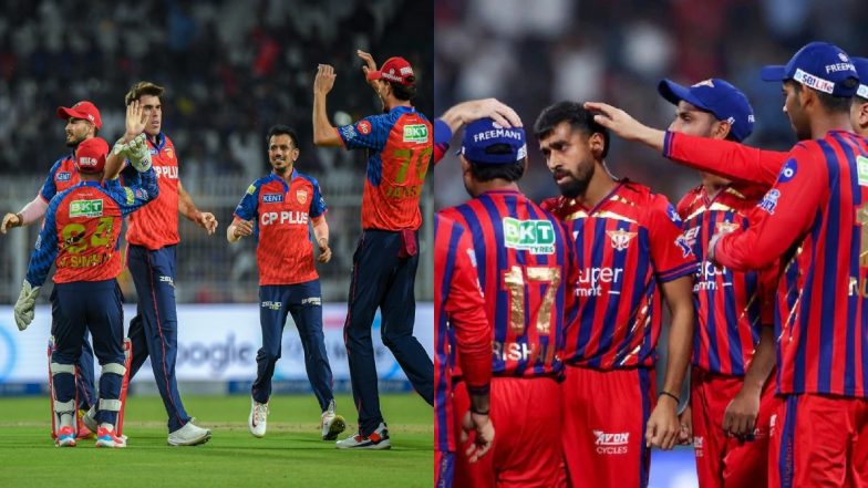 LSG vs PBKS, IPL 2026 68th Match Scorecard: इकाना स्टेडियम में लखनऊ सुपर जायंट्स ने पंजाब किंग्स के सामने रखा 197 रनों का टारगेट, जोश इंग्लिस ने खेली धमाकेदार पारी; यहां देखें पहली पारी का स्कोरकार्ड