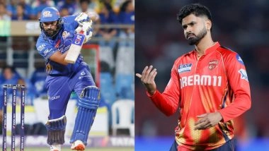 MI vs PBKS, IPL 2026 24th Match Date And Time: कब और कितने बजे से खेला जाएगा मुंबई इंडियंस बनाम पंजाब किंग्स के बीच रोमांचक मुकाबला? इस स्टेडियम में भिड़ेंगी दोनों टीमें, यहां जानें वेन्यू समेत मैच से जुड़ी सभी जानकारी