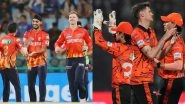 PBKS vs SRH, IPL 2026 17th Match Stats And Preview: टूर्नामेंट के 17वें मुकाबले में सनराइजर्स हैदराबाद को हराकर तीसरी जीत दर्ज करना चाहेगी पंजाब किंग्स, मैच से पहले जानें स्टैट्स एंड प्रीव्यू