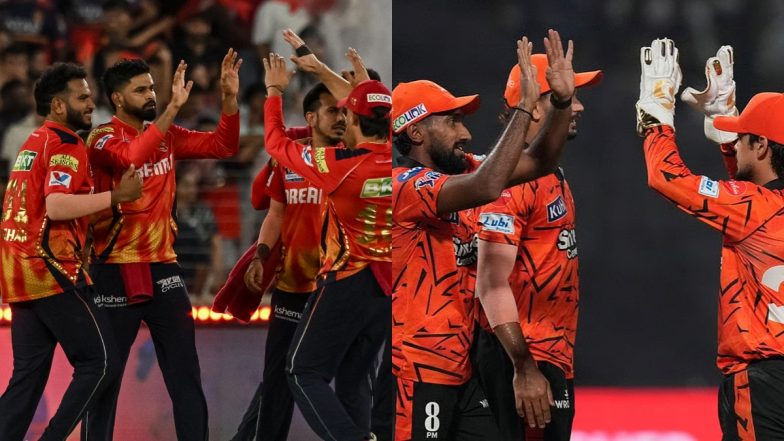 PBKS vs SRH, IPL 2026 17th Match Preview: मुल्लांपुर में पंजाब किंग्स बनाम सनराइजर्स हैदराबाद के बीच होगा रोमांचक मुकाबला, मैच से पहले जानें हेड टू हेड, पिच रिपोर्ट समेत सारे डिटेल्स