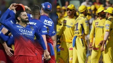 RCB vs CSK, IPL 2026 11th Match Key Players To Watch Out: आज रॉयल चैलेंजर्स बेंगलुरु बनाम चेन्नई सुपरकिंग्स के बीच खेला जाएगा हाईवोल्टेज मुकाबला, इन दिग्गज खिलाड़ियों पर होगी सबकी निगाहें