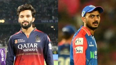 RCB vs DC, IPL 2026 26th Match Scorecard: एम चिन्नास्वामी स्टेडियम में रॉयल चैलेंजर्स बेंगलुरु ने दिल्ली कैपिटल्स के सामने रखा 176 रनों का टारगेट, फिलिप साल्ट ने खेली दमदार पारी; यहां देखें पहली पारी का स्कोरकार्ड