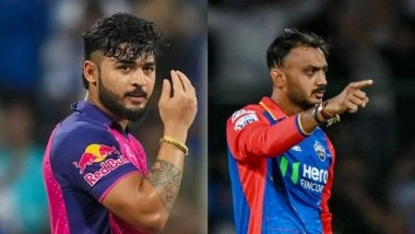 RR vs DC, IPL 2026 43rd Match Live Toss And Scorecard: सवाई मानसिंह स्टेडियम में राजस्थान रॉयल्स के कप्तान रियान पराग ने जीता टॉस, पहले बल्लेबाजी करने का किया फैसला; यहां देखें दोनों टीमों की प्लेइंग इलेवन और लाइव स्कोरकार्ड
