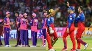 RR vs RCB, IPL 2026 16th Match Date And Time: कब और कितने बजे से खेला जाएगा राजस्थान रॉयल्स बनाम रॉयल चैलेंजर्स बेंगलुरु मुकाबला? इस स्टेडियम में भिड़ेंगी दोनों टीमें, यहां जानें वेन्यू समेत मैच से जुड़ी सभी जानकारी