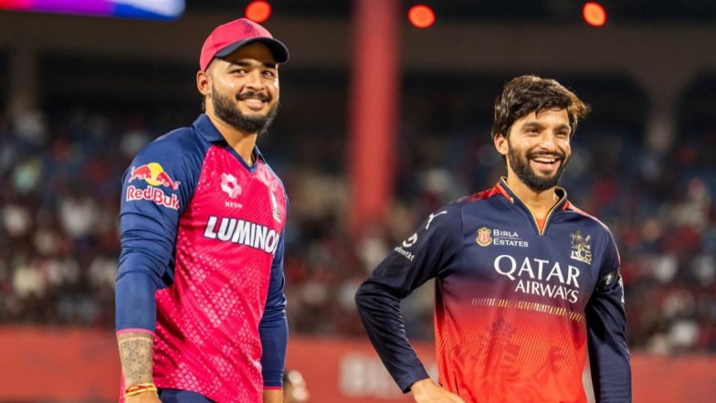 RR vs RCB, IPL 2026 16th Match Scorecard: रोमांचक मुकाबले में राजस्थान रॉयल्स ने रॉयल चैलेंजर्स बेंगलुरु को 6 विकेट से हराया, जड़ा जीत का चौका; यहां देखें मैच का स्कोरकार्ड