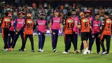 RR vs SRH, IPL 2026 36th Match Stats And Preview: राजस्थान रॉयल्स बनाम सनराइजर्स हैदराबाद मुकाबले के बीच आज होगा रोमांचक मुकाबला, आज के मैच में बन सकते हैं ये अनोखे रिकॉर्ड