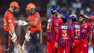SRH vs LSG, IPL 2026 10th Match Live Streaming: सनराइजर्स हैदराबाद बनाम लखनऊ सुपर जायंट्स के बीच आज खेला जाएगा रोमांचक मुकाबला, यहां जानें कब, कहां और कैसे उठाएं मैच का लुफ्त