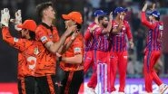SRH vs LSG, IPL 2026 10th Match Winner Prediction: सनराइजर्स हैदराबाद बनाम लखनऊ सुपर जायंट्स के बीच होगी कांटे की टक्कर, मैच से पहले जानें कौनसी टीम मार सकती हैं बाजी