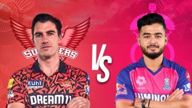 RR vs SRH, IPL 2026 36th Match Stats And Preview: टूर्नामेंट के 36वें मुकाबले में सनराइजर्स हैदराबाद को हराकर जीत की लय बरकरार रखना चाहेगी राजस्थान रॉयल्स, मैच से पहले जानें स्टैट्स एंड प्रीव्यू