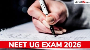 NEET UG Exam 2026: देश-विदेश के 566 शहरों में आज दोपहर 2 बजे से नीट यूजी परीक्षा, एग्जाम सेंटर जाने से पहले यहां पढ़ें जरूरी गाइडलाइंस