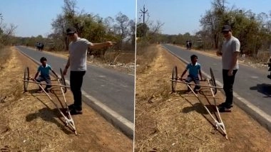 Sachin Tendulkar: देसी जुगाड़ की अनोखी मिसाल! गांव के बच्चों की 'कार' देख प्रभावित हुए सचिन तेंदुलकर, शेयर किया खास VIDEO