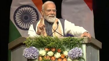 PM Modi Netherlands Visit: नीदरलैंड के द हेग में पीएम मोदी ने भारतीय समुदाय को किया संबोधित, 2014 के चुनावी नतीजों को किया याद; VIDEO