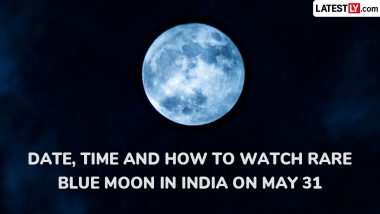 Blue Moon 2026: 31 मई की रात दिखेगा साल का पहला 'ब्लू मून', जानें भारत में कब और कैसे देखें
