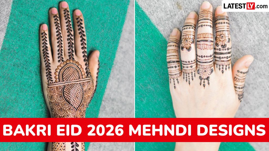 बकरीद के लिए खास: अरेबिक से लेकर मंडला तक, देखें 2026 के सबसे लोकप्रिय मेहंदी स्टाइल